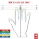 thumbnail image 2 of Guante de Golf RED ROOSTER Talla Grande Blanco de Cuero Cabretta, 2 of 6