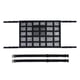 thumbnail image 2 of Generic Red de carga para techo de coche, bolsillo, red de carga para techo de coche, ajustable, práctico montaje, organizador de techo de coche para Medio, 2 of 5