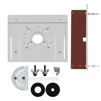 Magideal - Herramientas De Corte De Inserción De Mesa De Enrutador De Aleación De Aluminio, Soportes Deslizantes Para Cercas, Bancos De Carpintería, Herramienta Estilo B