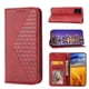 thumbnail image 1 of Funda Flip FOXDOCK para Samsung Galaxy A51 4G , Estilo Billetera con Diseño Rombo, Correa de Mano y Soporte, Uso Diario, 1 of 6