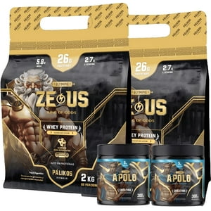 Palikos Fitness - 2 Doypack 2Kg (2Xchoco) + 2 Apolo 300G