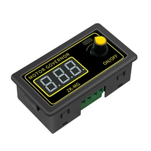 Genérico - Controlador De Velocidad Del Motor Pwm Accesorio Del Gobernador Robusto 7,8X4,8X2,7 Cm Dc 5V-30V