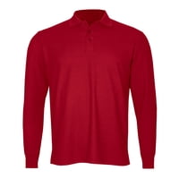 Andesland - Polera Algodón Pique Manga Larga Hombre