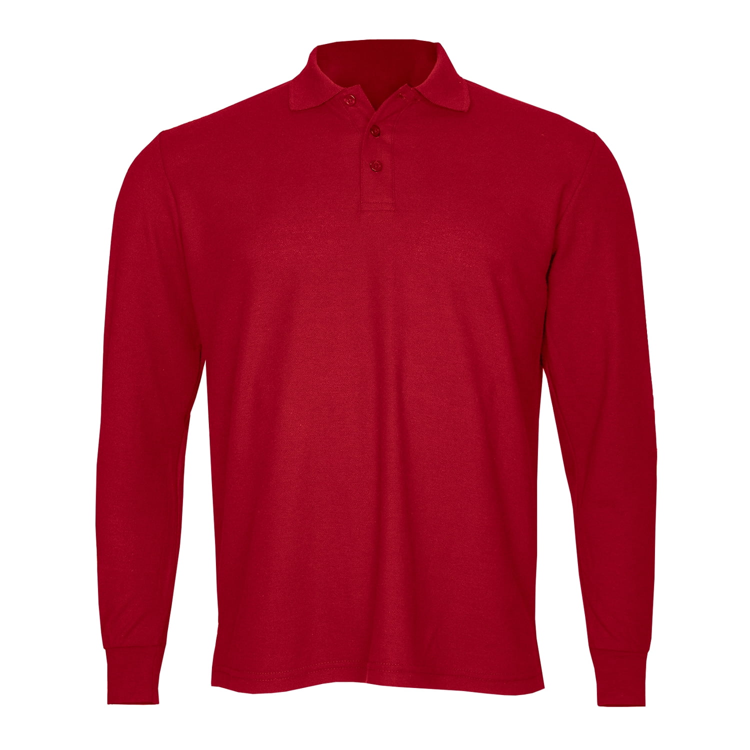 Andesland - Polera Algodón Pique Manga Larga Hombre