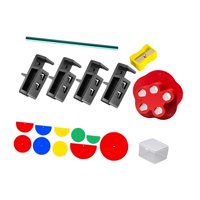 Magideal - Herramienta De Marcado De Múltiples Márgenes, Clip De Tablero De Bloqueo De Armario De Carpintería, Herramienta De Trazado Paralelo, Trazador De Cierr 4 Clips Negros