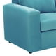 thumbnail image 3 of Sofa Kendy 3CG Felpa 30 Turquesa, 3 of 6
