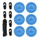 thumbnail image 4 of Anillos en D de material acero inoxidable Parches Kayak Elástico Cuerda elástica Ganchos Paddleboard PVC Inflable Barco Paddle Board Canoa Cubierta Kit de Azul, 4 of 5