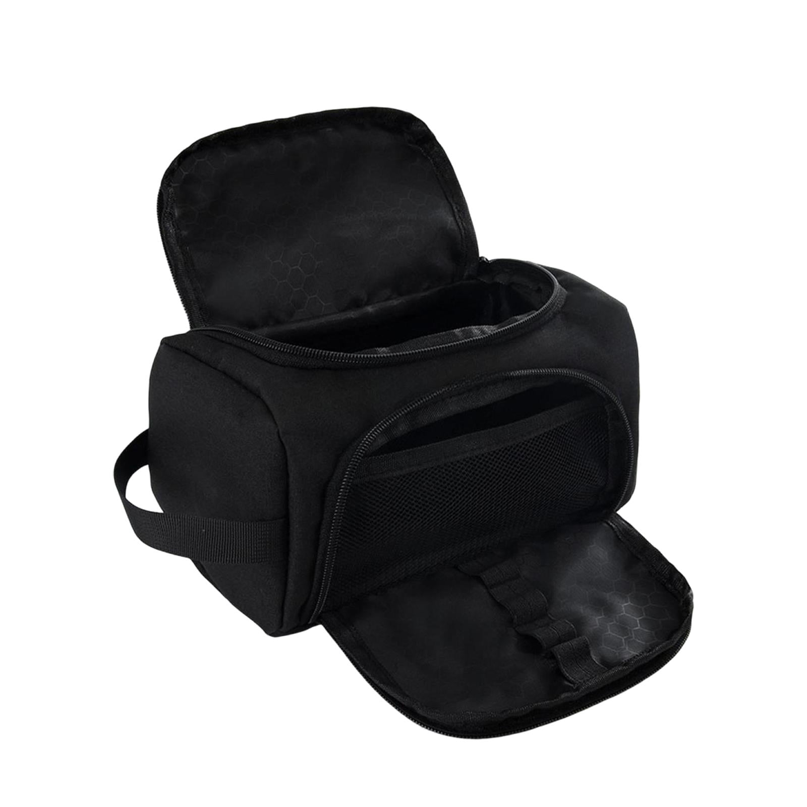 Magideal - Estuche De Gran Capacidad Para Lápices, Organizador De Oficina, Bolsa De Papelería, Estuche Versátil Y Sencillo Para Guardar Marcadores Y Bolígrafos, Negro