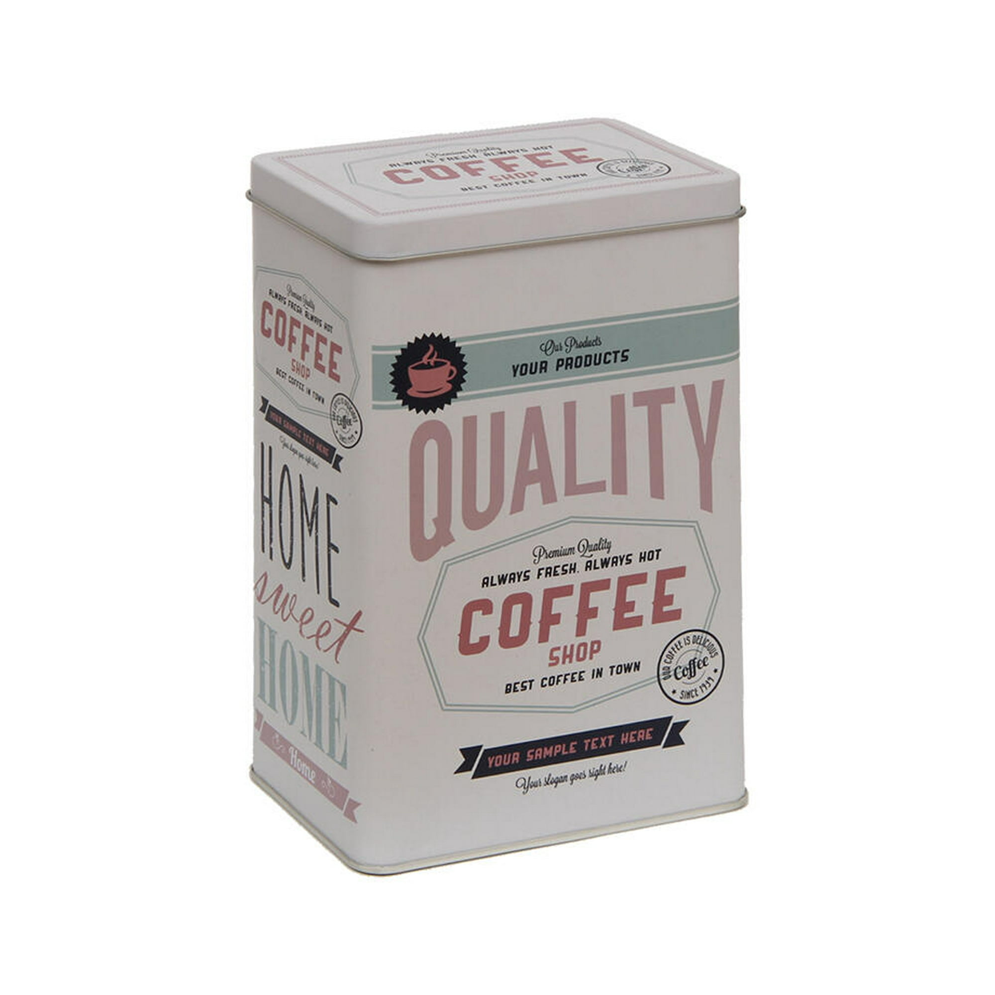 Vgo - Lata Decorativa 12.5x8 Cm