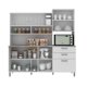thumbnail image 2 of Mueble Cocina Cz1014 6 Puertas Blanco - Gris, 2 of 3