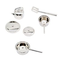 Bothyi - 6 Uds 1:12 Utensilios De Cocina En Miniatura Utensilios De Cocina Para Niños Regalos De Vacaciones