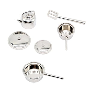 Bothyi - 6 Uds 1:12 Utensilios De Cocina En Miniatura Utensilios De Cocina Para Niños Regalos De Vacaciones