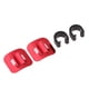 thumbnail image 1 of Clip De Fijación De Línea De Freno De Bicicleta, 2 Piezas, Soporte Para Cables De Bicicleta De Monta?a, Color Rojo, 1 of 5