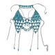 thumbnail image 5 of Sexy Crystal Rhinestone Top Sujetador Cuerpo Cadena Arnés Mujeres Summer Beach Bikini, 5 of 5