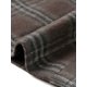 thumbnail image 5 of INSPIRE CHIC Abrigo de Guisante Vintage a Cuadros para Mujer, Manga Larga, Cuello Alto, con Cinturón, Abotonado, Talla M, Marrón, 5 of 6