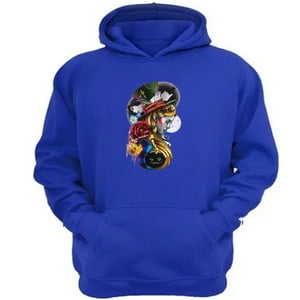 Genérico - Polerón Canguro Alicia Cuentos Infantiles Azul Talla Xl Unisex