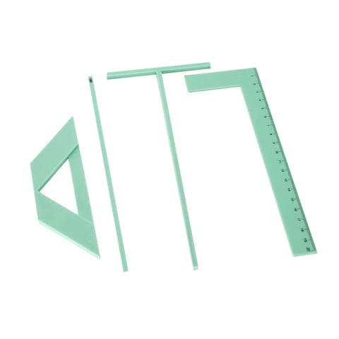 Magideal - Guía De Cubierta De Libro, Herramienta De Álbum De Recortes, Carpeta De Libros Práctica Para Hacer Cubiertas De Libros, Regla De Encuadernación De Cua