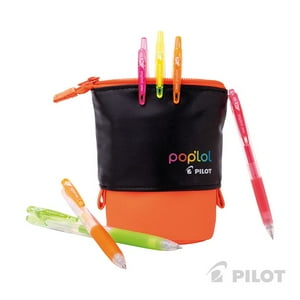 Pilot - Popo´Lol 0.7 6U C/Estuche Retractil Naranjo