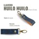 thumbnail image 3 of Llavero de Cuero / Carpincho Mosqueton OLKI HuiloHuilo - Azul, 3 of 3