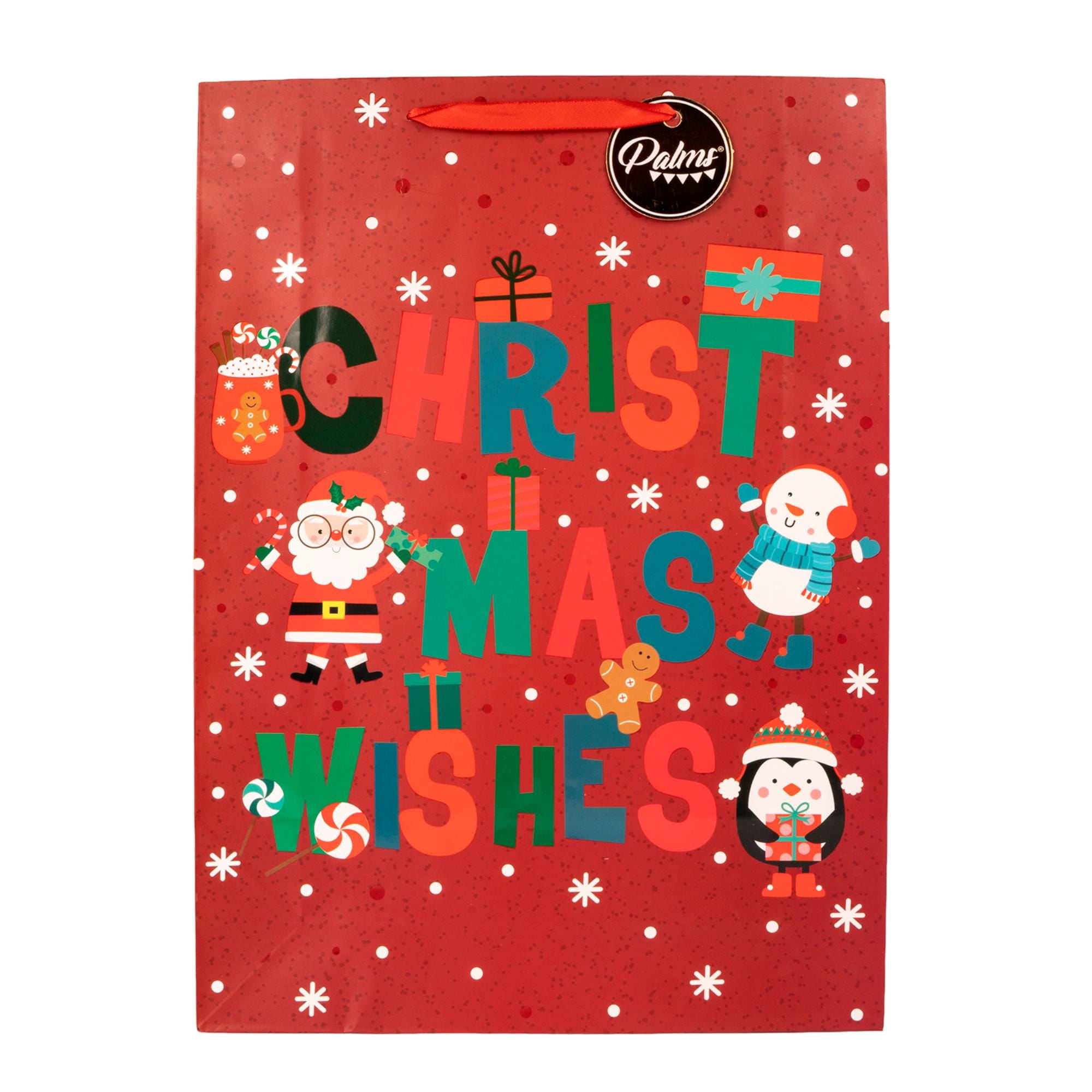 Bolsa Regalo Navidad Extra Grande, 1 Un Palms
