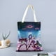 thumbnail image 2 of K-Pop Demon Hunters Bolso de tela con estampado de lienzo para mujer, bolsa de compras reutilizable y estética, con cremallera interior, regalo para mujer, 35 × 40 cm., 2 of 6