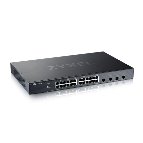 Zyxel Conmutador Ethernet de Red de 24 Puertos | Lite-L3 | 10G | XGS1935-28