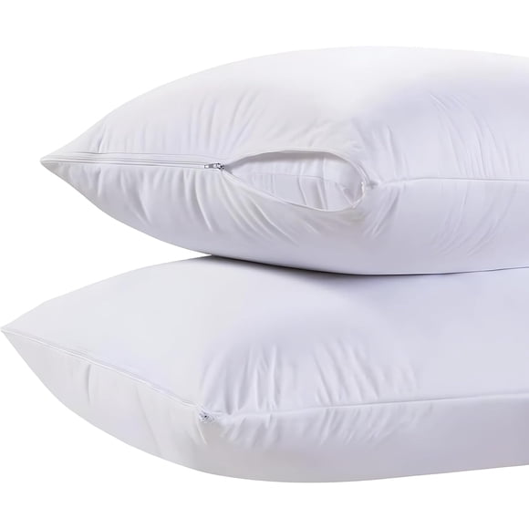 Protector de almohada White Classic blanco 51 × 66 cm (2 unidades)
