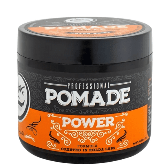 Cera Pomade Rolda® Power Fijación Alta- Brillo Alto 150g