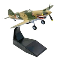 Magideal - Colección De Modelos De Aviones De Aleación P40 1/72, Decoración De Escritorio Fundida A Presión, Juguetes En Miniatura Con Soporte De Exhibición Para