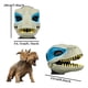 thumbnail image 3 of Mascara Infantil De Dinosaurio Velociraptor Blue Disfraces- Máscara de dinosaurio de Halloween, 3 of 6