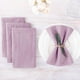thumbnail image 1 of suxuMhao Servilletas de Tela, Paquete de 8 30 X 30cm Servilletas de Cena de Algodón Morado Claro, Servilletas de Tela Lavables para Mesa de Comedor, Servilletas Reutilizables de Algodón y Lino (No, 1 of 4