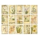 thumbnail image 1 of 30pcs Vintage Flower Character Handmade Paper for Scrapbooking and Crafts, 1 of 5