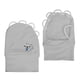 thumbnail image 5 of Guantes De Golf Guantes De Medio Dedo Antideslizantes Con Protección UV Gris Derecha, 5 of 5