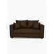 thumbnail image 2 of Sofa 2 Cuerpos Aurelia Tela Chocolate, 2 of 5
