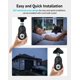 thumbnail image 3 of Cámara de seguridad LaView Bulb 4MP 360° 2K WiFi 5G Alexa, 3 of 9