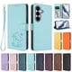 thumbnail image 3 of Funda de Gato tipo Libro para Samsung Galaxy A27 5G, Verde Claro, 3 of 6