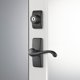 thumbnail image 2 of Juego de palanca para puerta Ideal Security negro mate de 4 piezas, 2 of 7