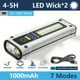 thumbnail image 1 of 1pc LED Flashlight With Side Light And Magnetic, High Lumens And 7 Lighting Modes Water Resistant Flashlight For Camping, Outdoor Emergency, Hiking, 1 of 4