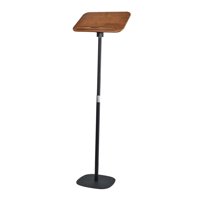 Magideal - Soporte De Madera Para Libros, Soporte Para Libros, Bandeja Con Clips De Papel De Página, Altura Ajustable, Escritorio Para Ordenador Portátil, Soport Aumento