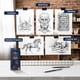 thumbnail image 5 of Set de 12 Lápices para Bocetos BLUEBIRD (2H–8B) – Lápices de Dibujo para Bocetar, Material de Arte para Adultos y Adolescentes, Ideal para Dibujar, Bocetar y Sombrear, 5 of 7
