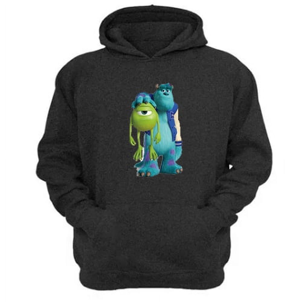 Genérico - Poleron Canguro Fabrica De Monstruos Gris Oscuro Talla Xs Unisex