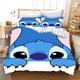 thumbnail image 1 of Stitch duvet cover pillowcase, cartoon bedding set home bedroom duvet cover set, boy and girl three-piece set Bed Sheets, 1 of 5