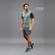 thumbnail image 2 of Polo Drygame Clásico Hombre Azul Navy, 2 of 3