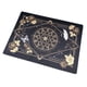 thumbnail image 4 of Tapete De Corte, Tapete Artesanal, Tapete De Costura Para Tarjetas, Acolchado, álbum De Recortes, Negro Y Dorado, 22x30cm, 4 of 5