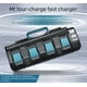 thumbnail image 2 of Cargador Rápido de 12A con 2 Puertos USB, Cargador de 4 Puertos de 18V DC18SF para Baterías de Litio Makita 14.4V-18V BL1850 BL1815N BL1830 BL1840 BL1850 BL1860, 2 of 10