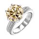 thumbnail image 1 of Anillos de Boda Moissanite de 5 Uds para Mujer Corte Redondo Color D VVS1 Plata Esterlina 925 Anillos de Compromiso Diamond Rings Moissanite con Certificado, 1 of 9
