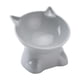 thumbnail image 4 of Cuenco Para Gatos Elevado Para Proteger Las Espinas De Las Mascotas, Cuenco Para Alimentación De Mascotas, Cuenco Para Perros Para Gatos De Interior, Gris, 4 of 5
