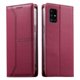 thumbnail image 5 of Funda tipo cartera con bloqueo RFID para Samsung Galaxy A51 4G cubierta magnética de cuero con tapa y soporte Rojo, 5 of 6