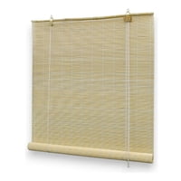 Genérico - Cortina Roller Bambu Persiana Bambu 120X180Cm Cortinas Bambu
