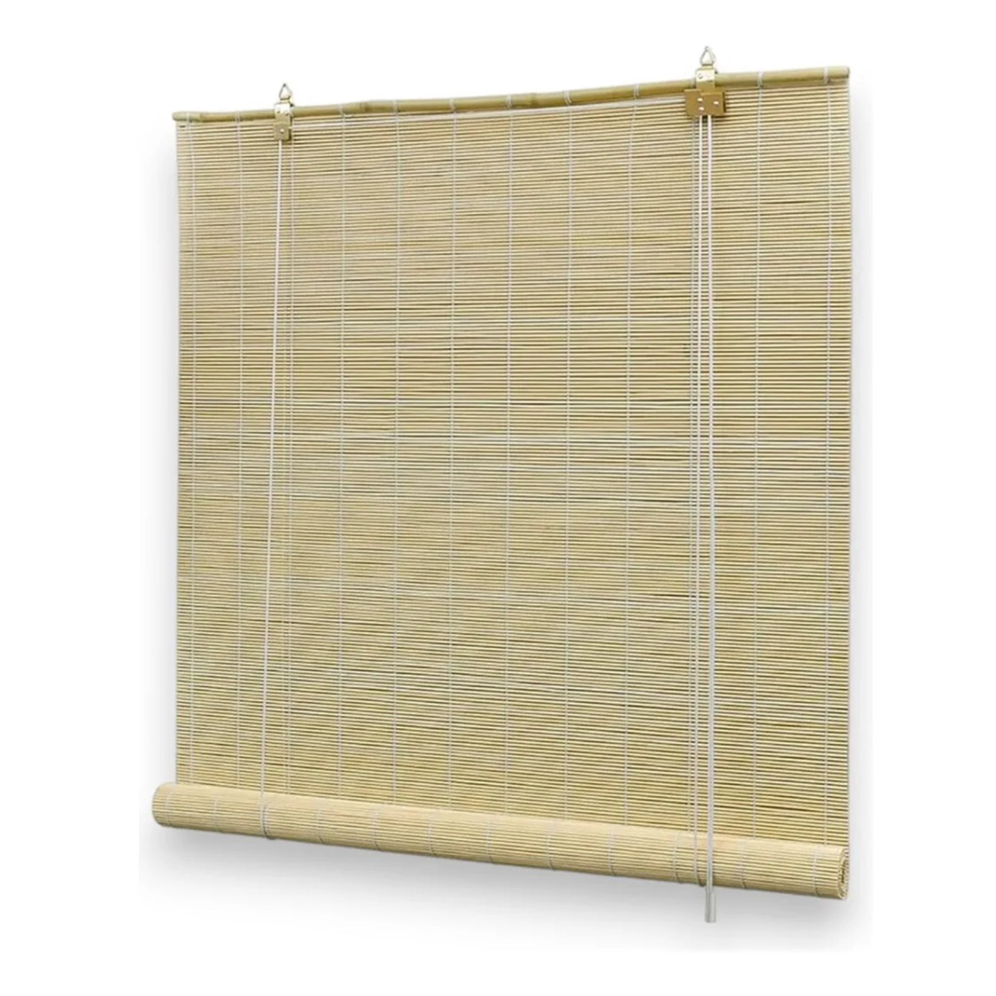 Genérico - Cortina Roller Bambu Persiana Bambu 120x180cm Cortinas Bambu